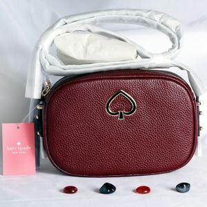 Kate Spade NWT Crossbody-Cherrywood